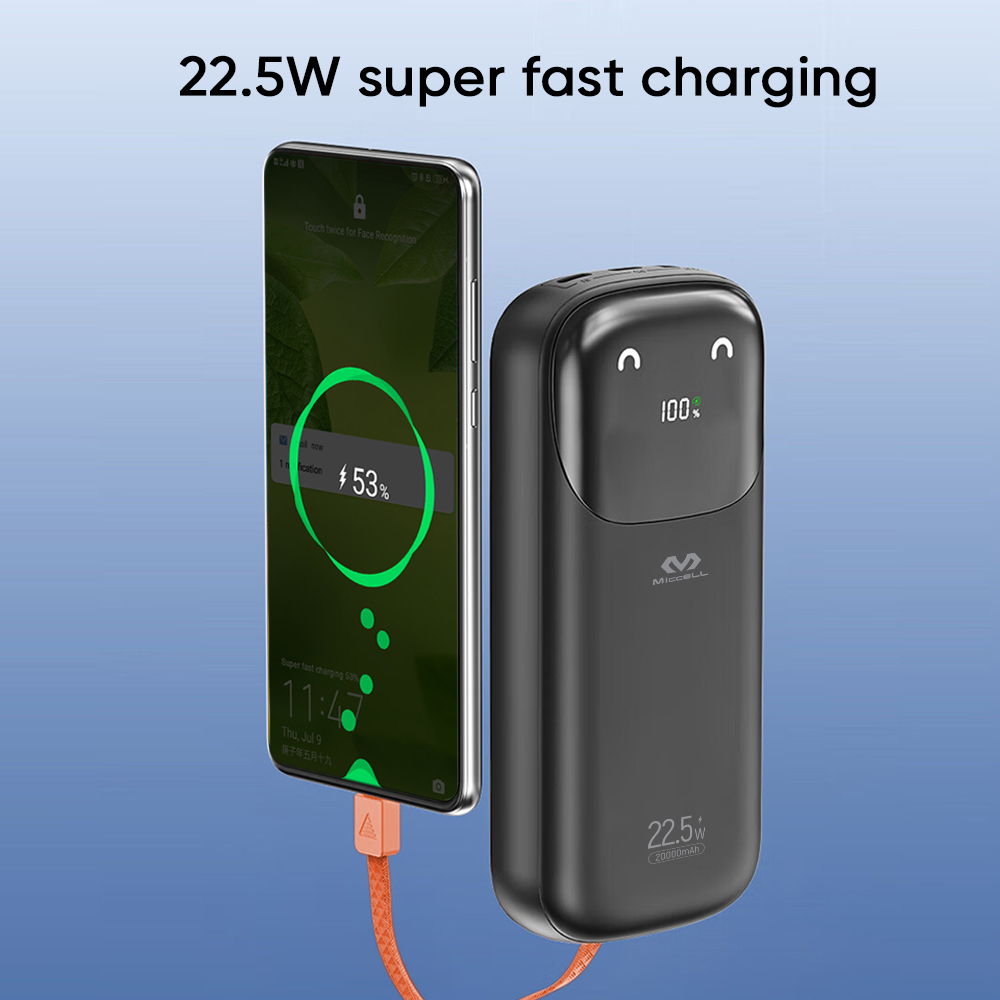 22.5w fast charging power bank