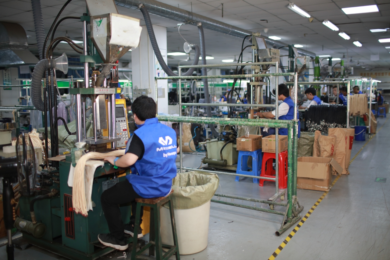 production process of usb cables