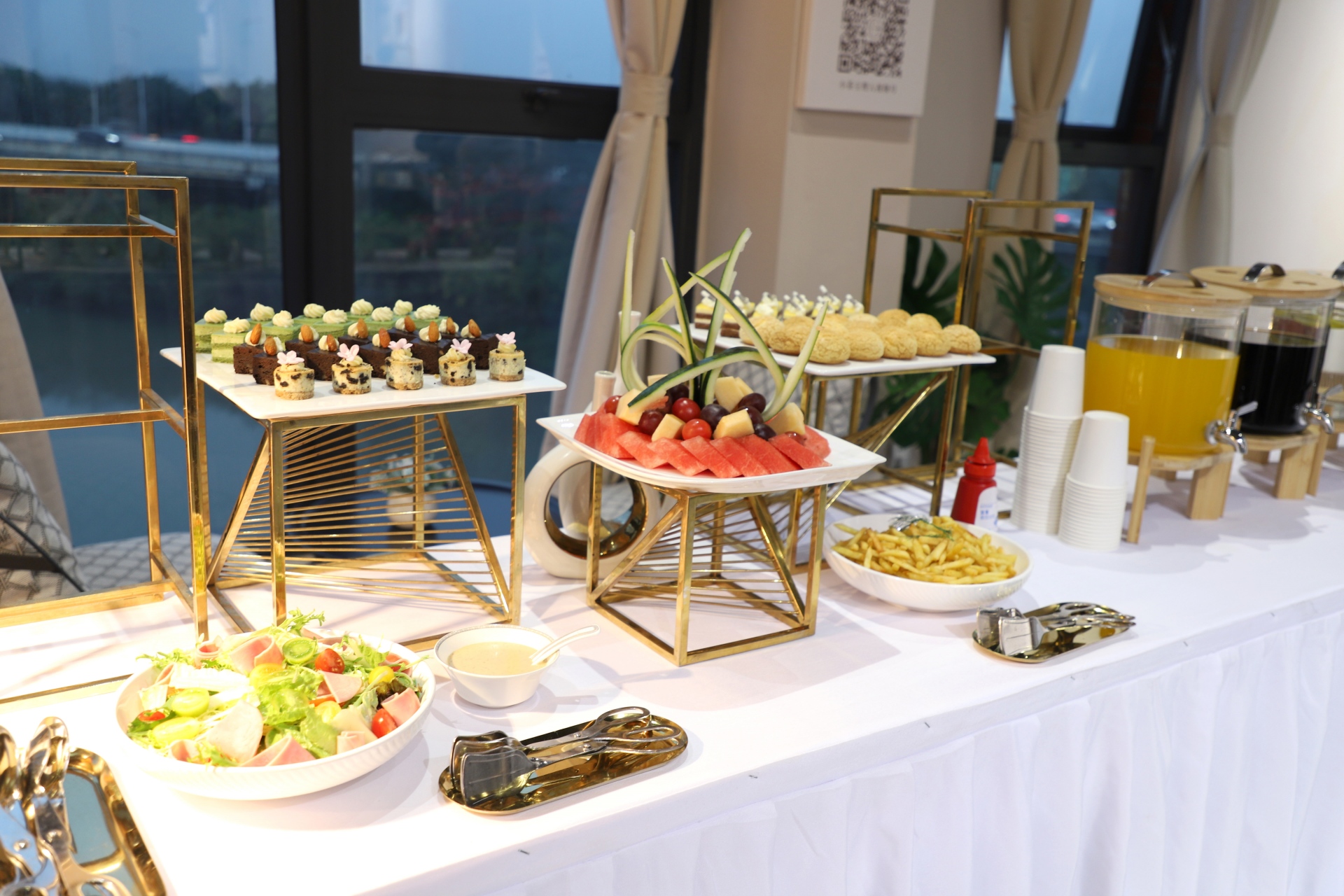 Delicious food at the annual meeting