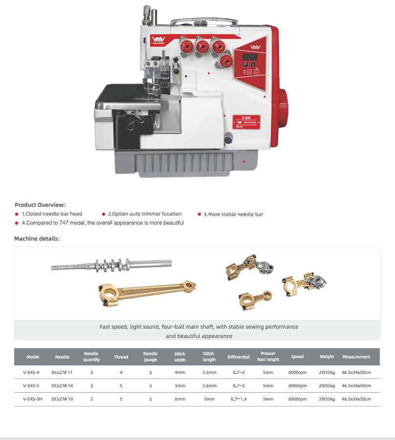 overlock industrial direct drive