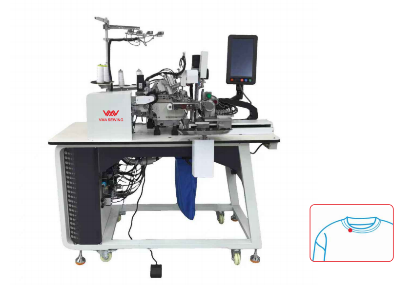 V-997TD-RCA Automatic round collar setting machine