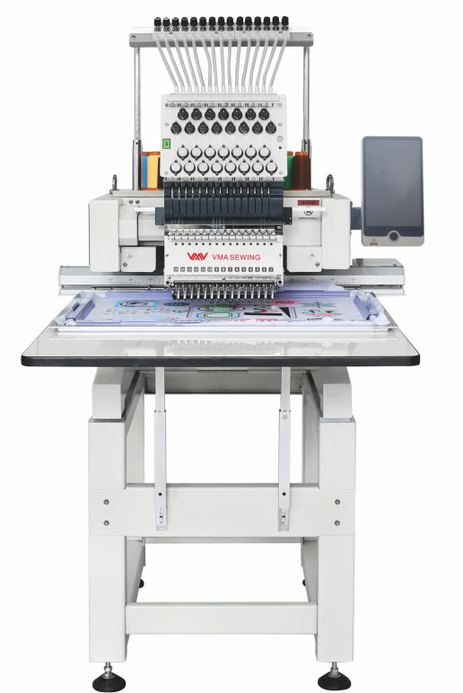 V-1201N *600*400 NEW DESIGN 12NEEDLES SINGLE HEAD MACHINE