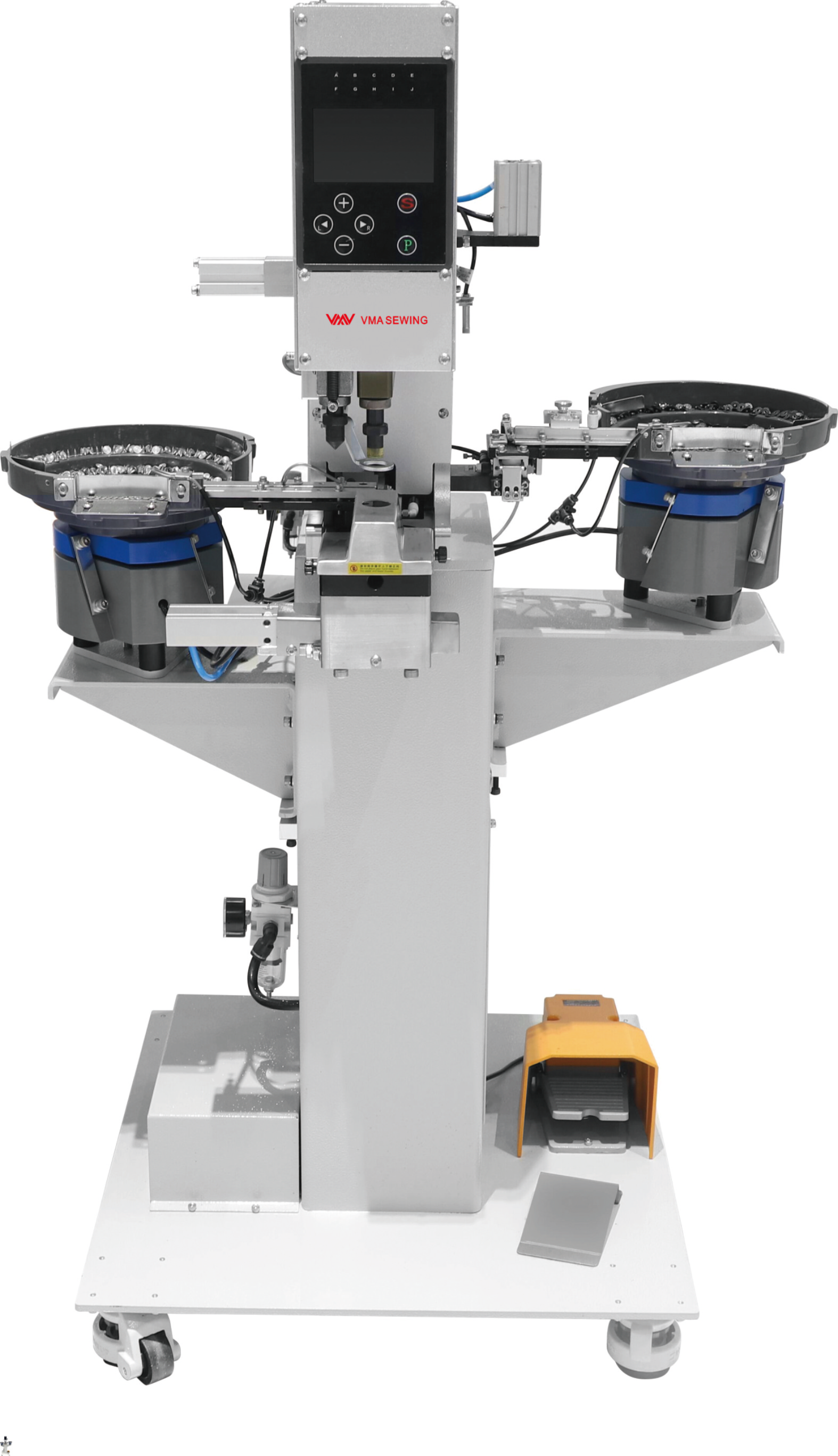 Automatic Button Attach Machine