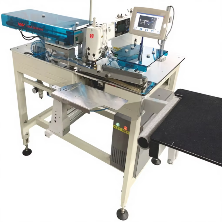 V-5015A-9000C dart and pleats sewing unit for garment shaping