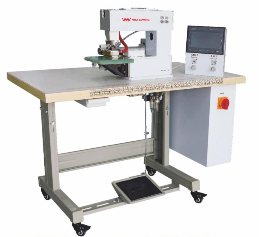 V-802A belt edge folding machine for seamless underwear bras and T-shirt production