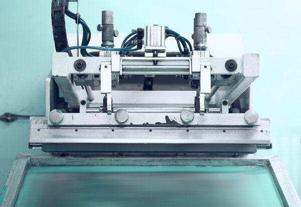 silk screen printing technology machine drawing film
