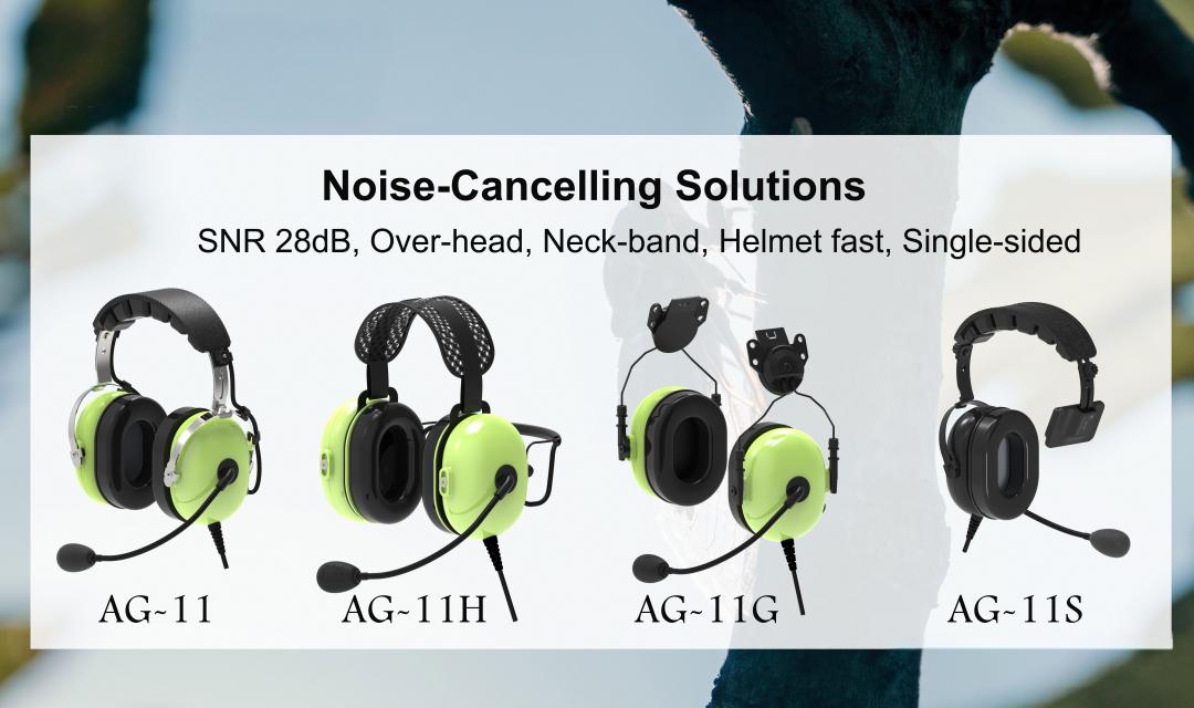 industrial noise-canceling headset