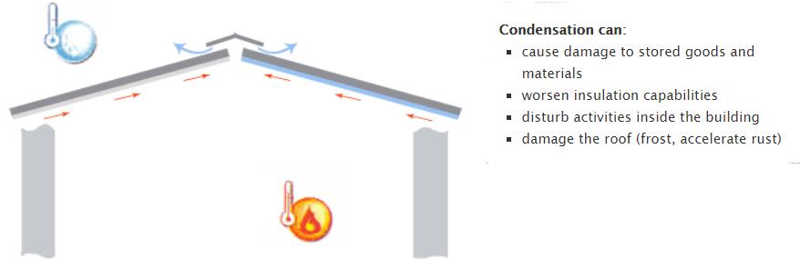Anti-Condensation Roofing Sheet