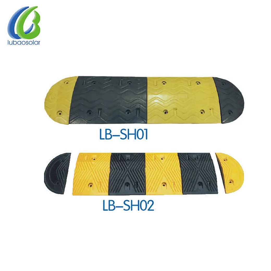 how to install rubber speed bumps