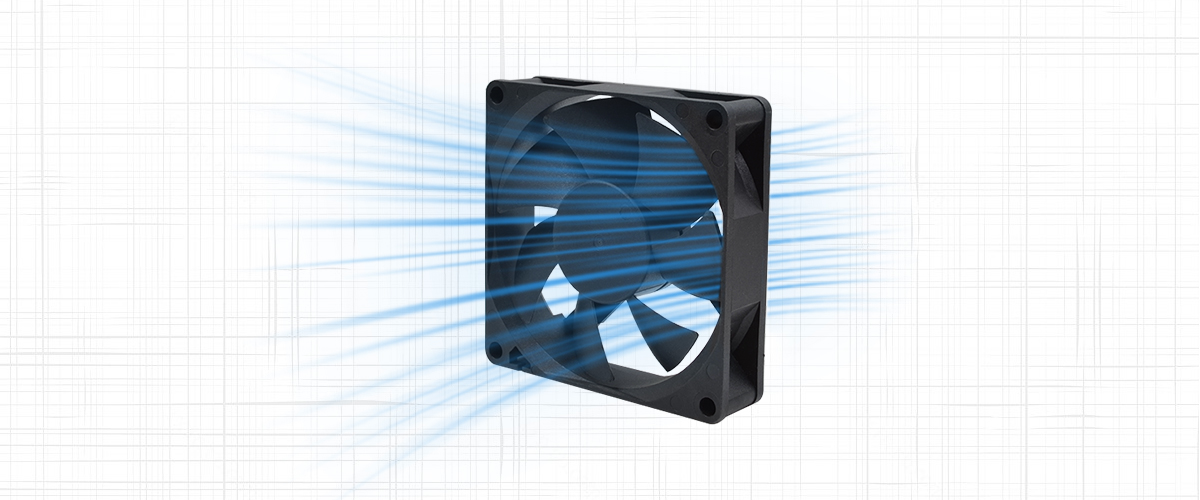 What is an axial fan?