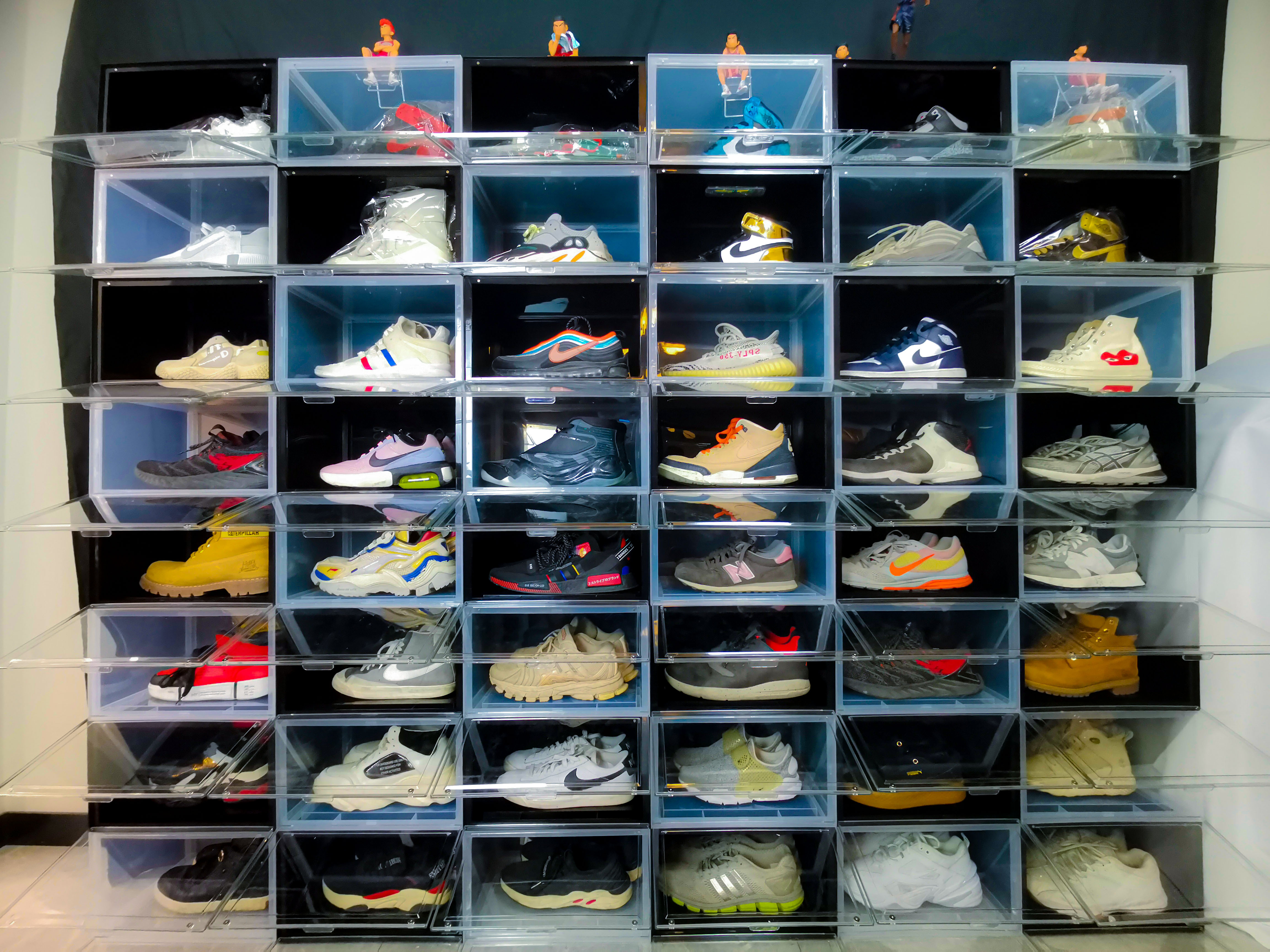 shoe box storage