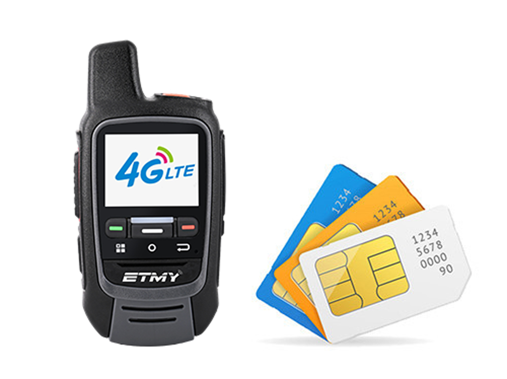 sim card walkie talkie