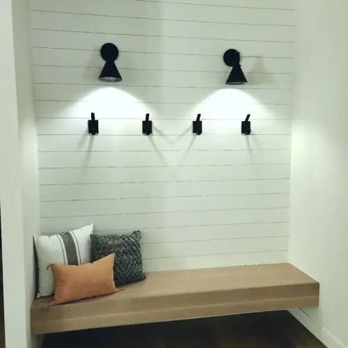 single coat hooks for wall