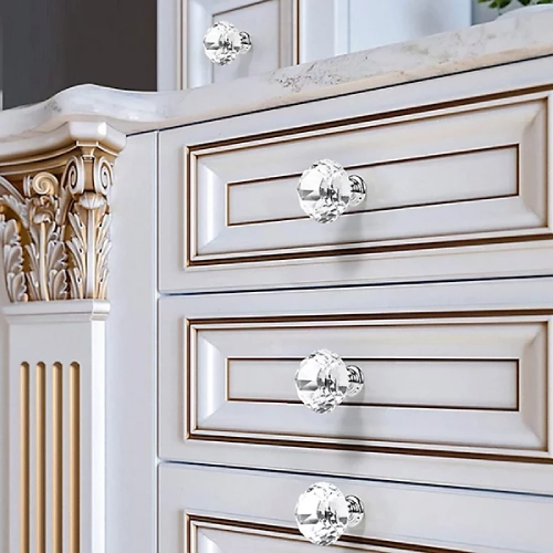 crystal furniture knobs