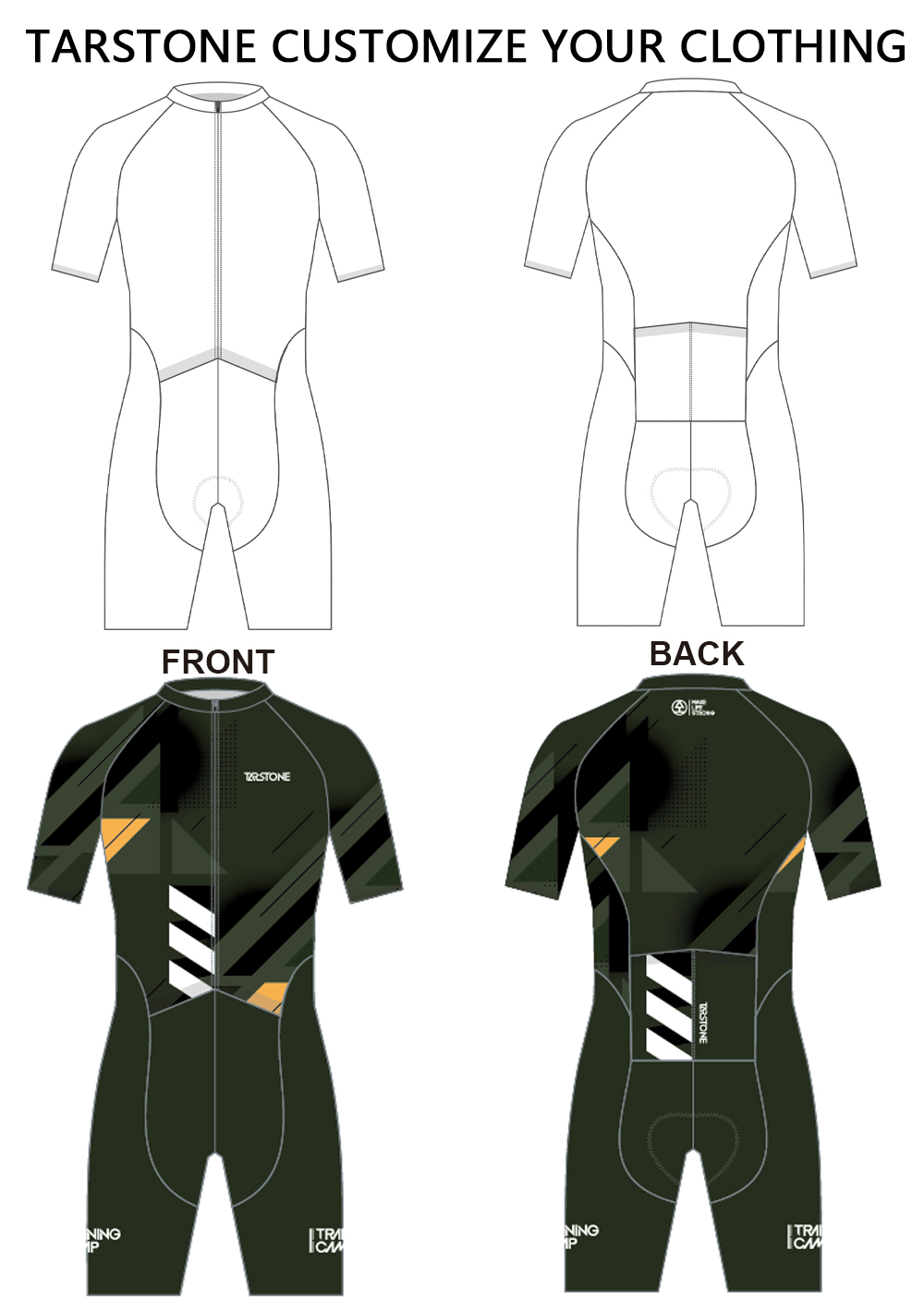 cycling skinsuit long sleeve