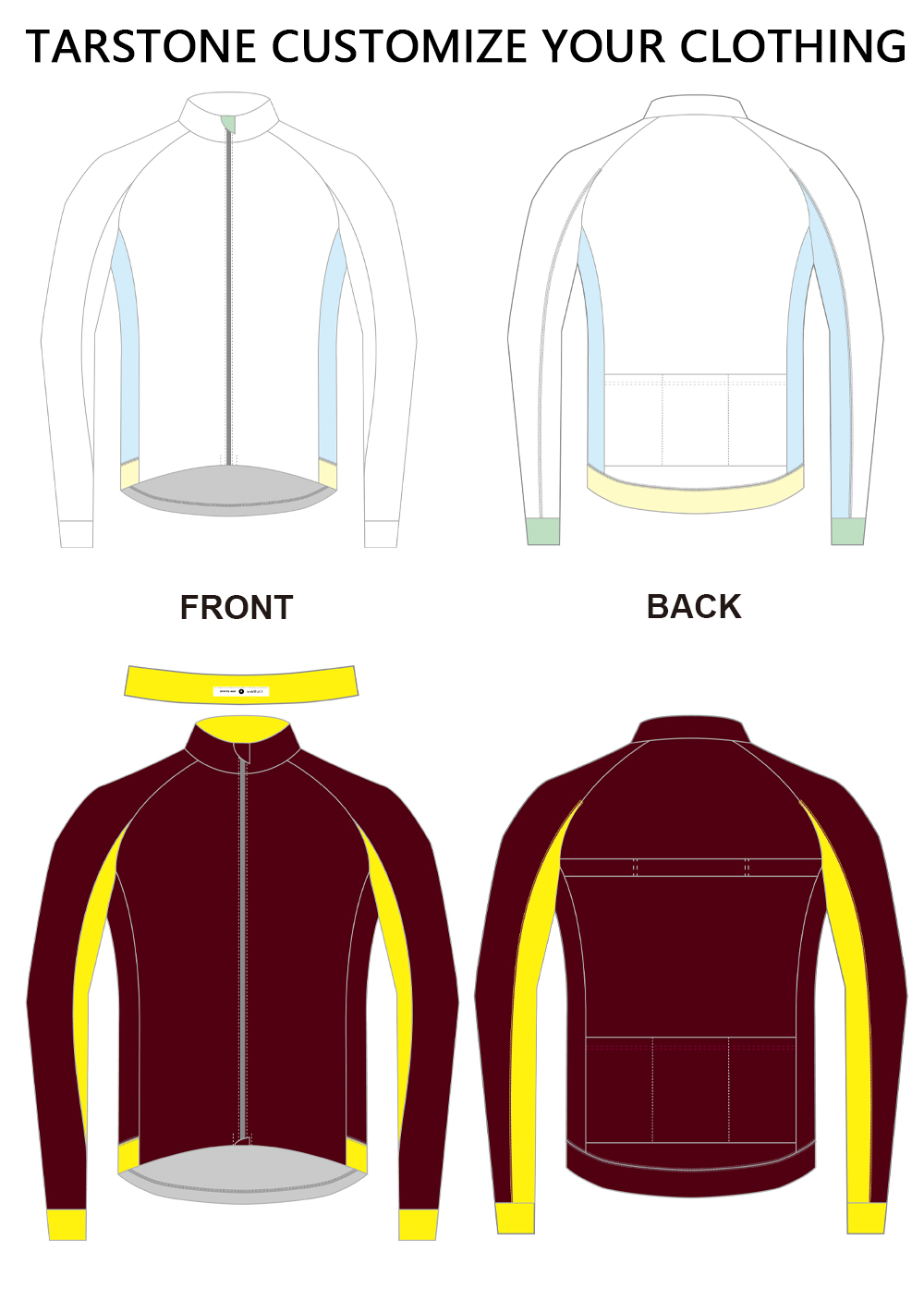fleece cycling jacket