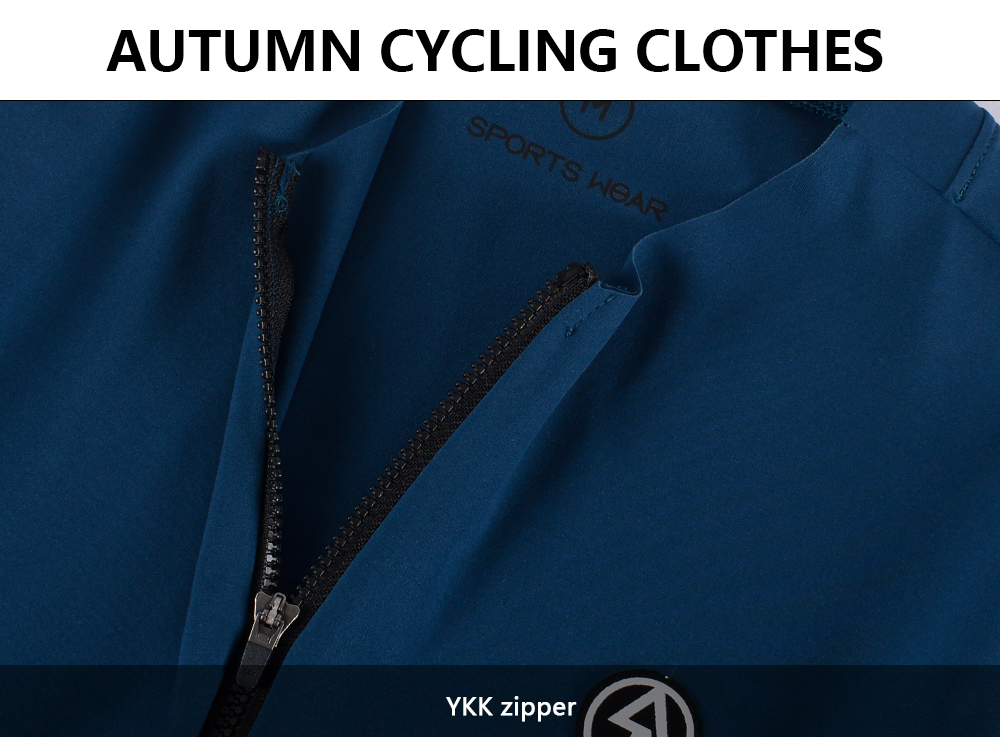 autumn cycling jersey