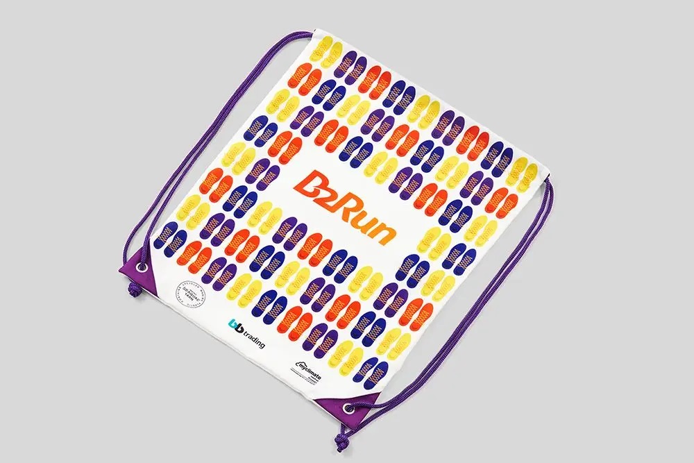Sports bag made with SEAQUAL® fabric