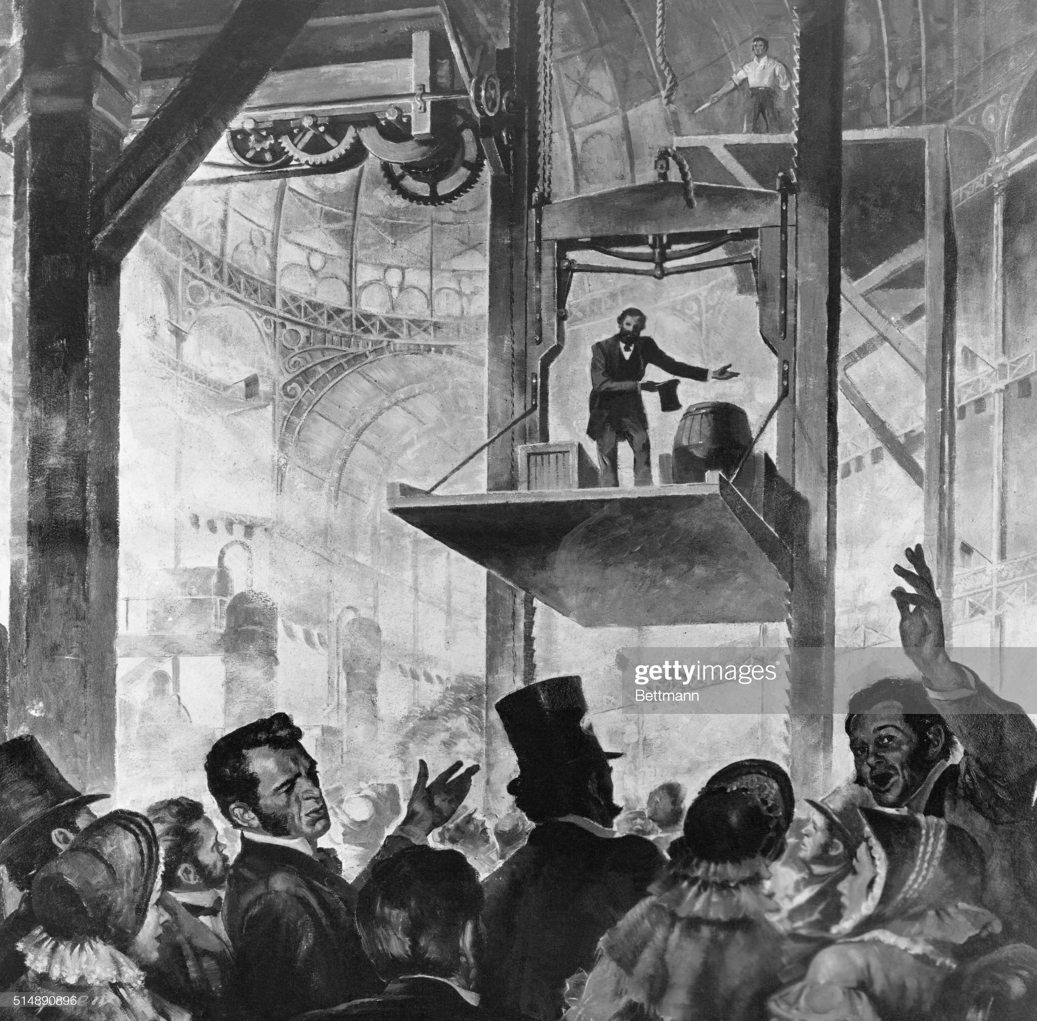 the first elevator in the world