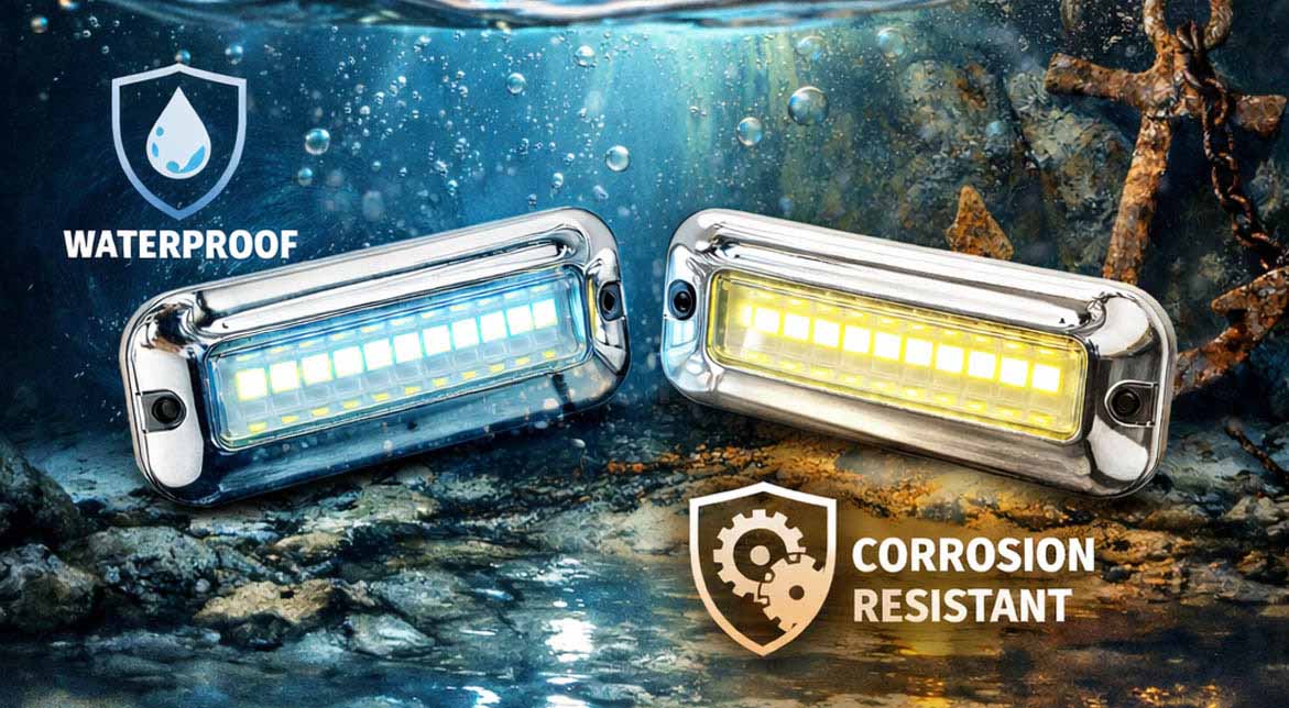 Key Factors When Choosing Underwater Boat Lights