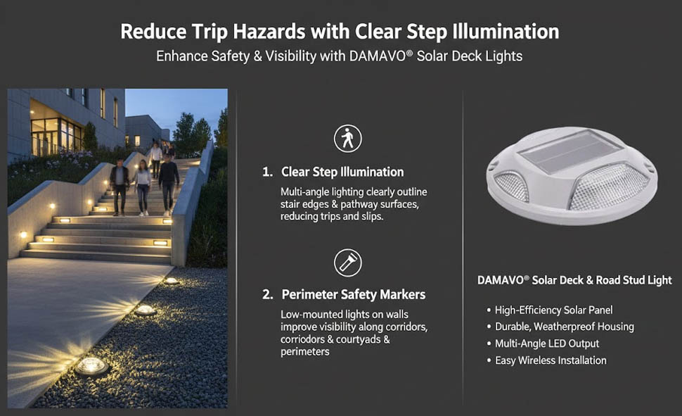 OEM solarstep lights outdoor, solar step lights outdoor supplie, waterproof outdoor stair lights manufacturer