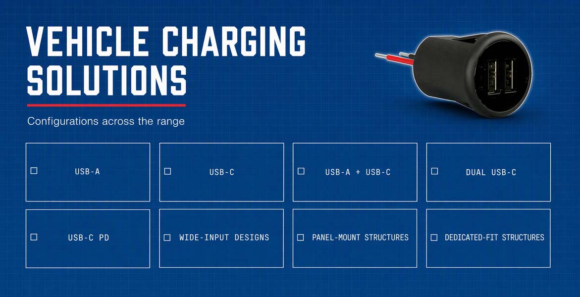 DAMAVO® USB Charging Solutions