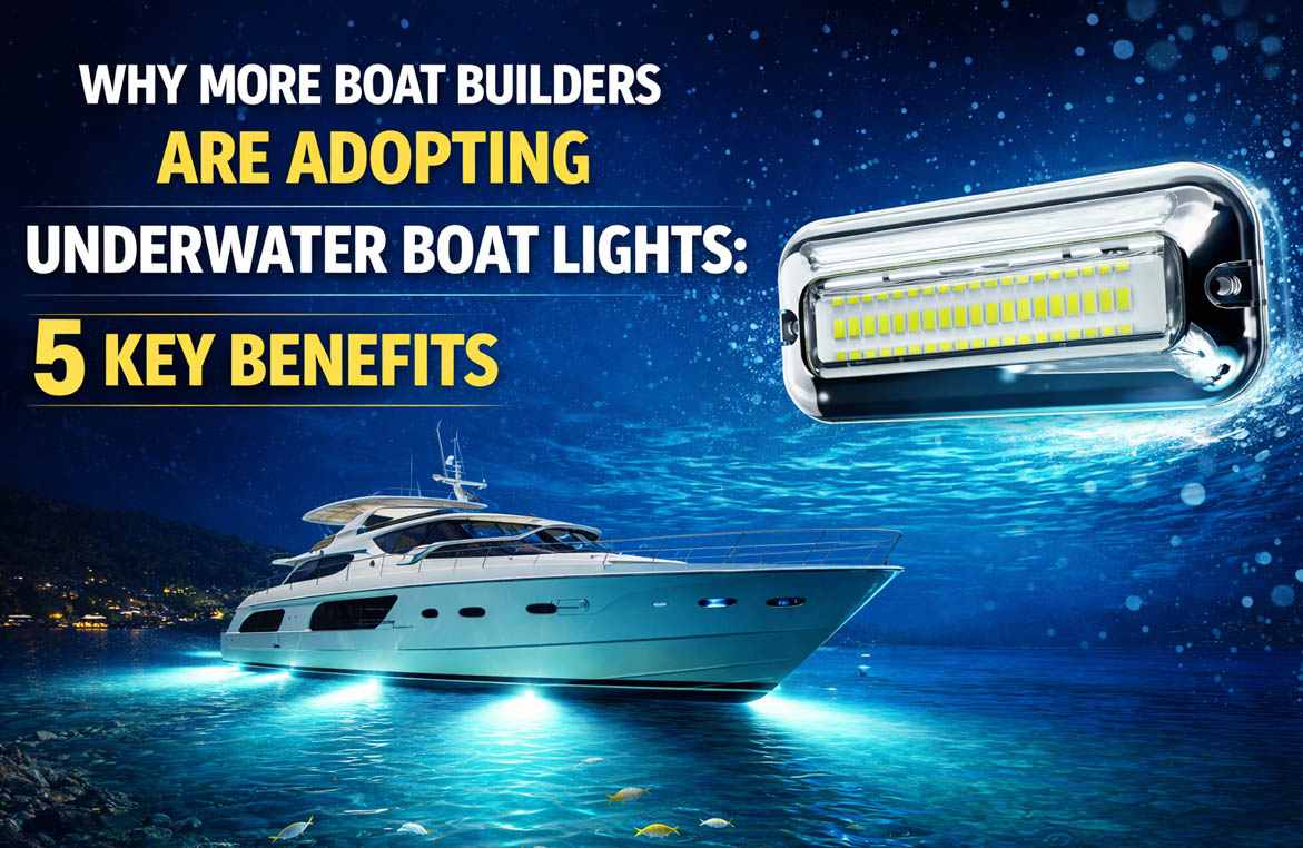 Why More Boat Builders Are Adopting Underwater Boat Lights: 5 Key Benefits