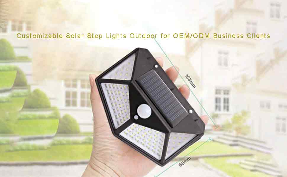 solar steplights outdoor
