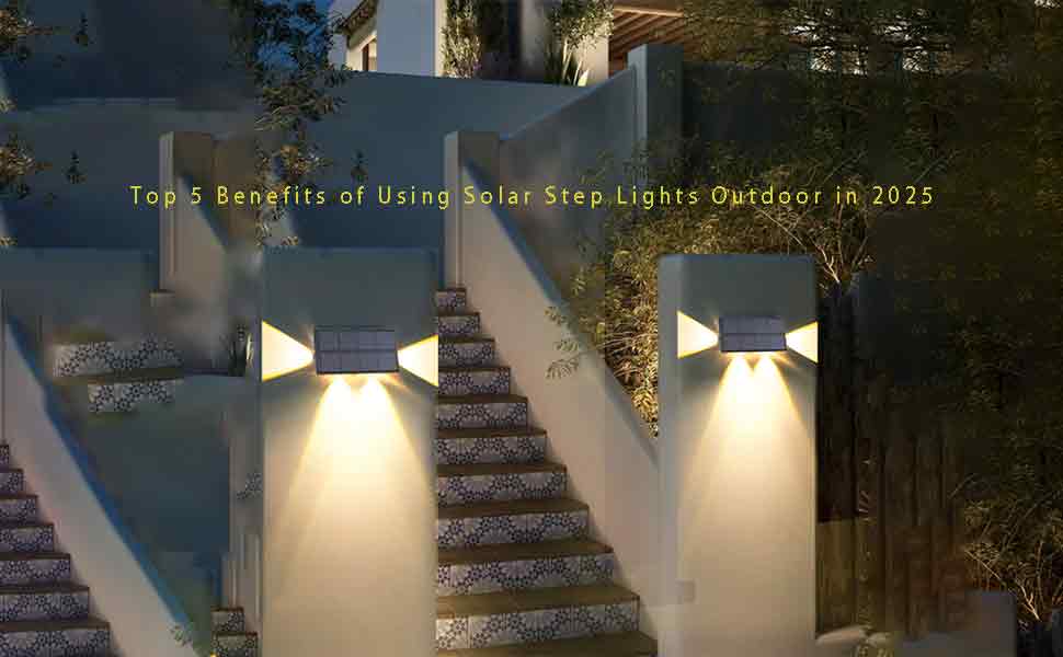 solar step lights outdoor