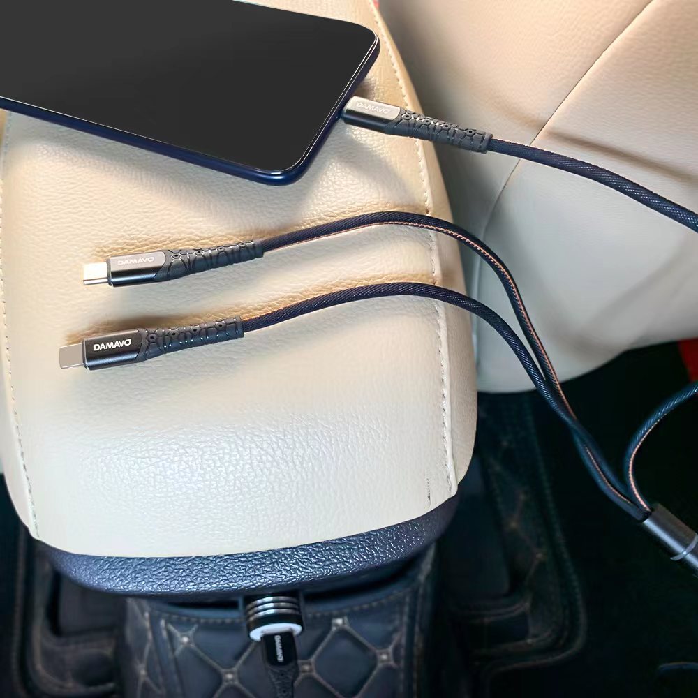 Three in one usb c cable