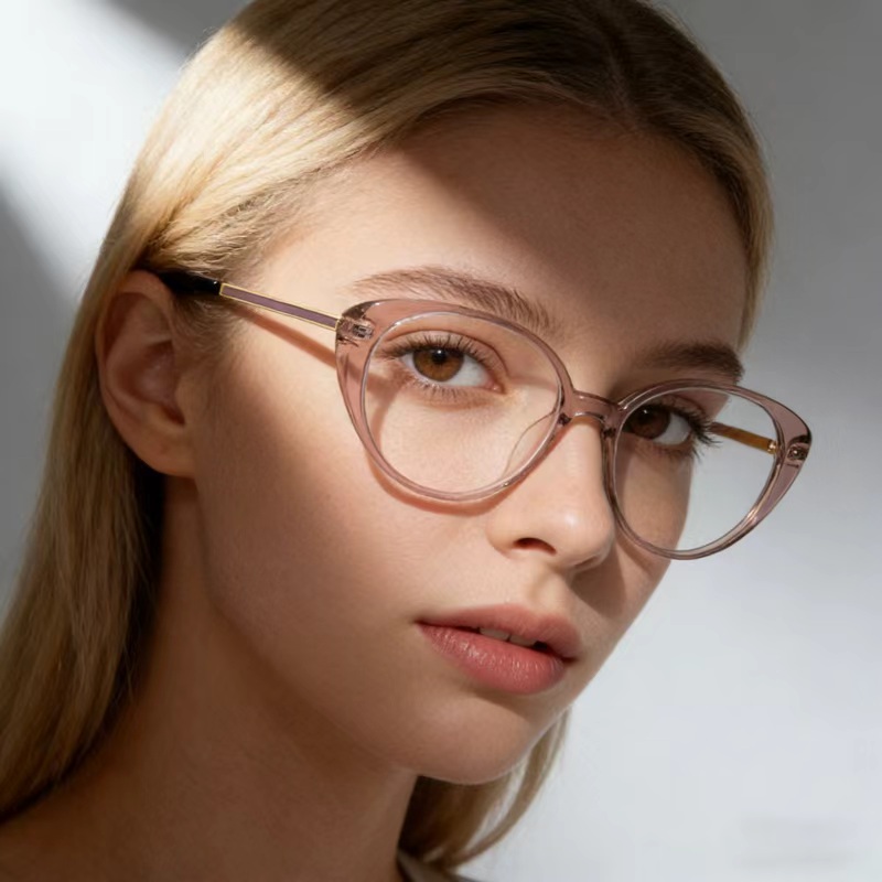 metal combines acetate frames