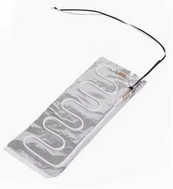 Refrigerator defrosting tube heater