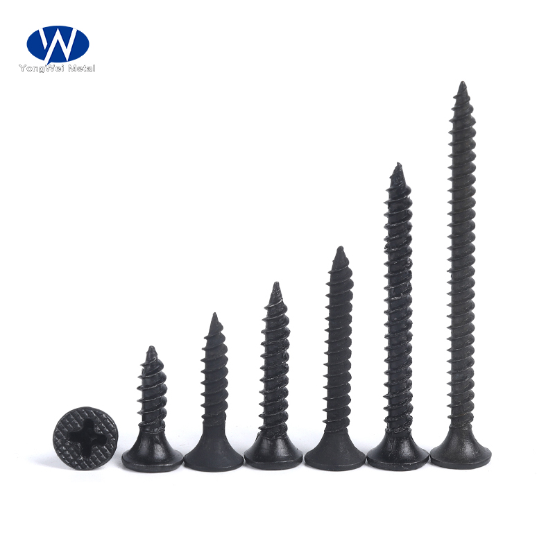black drywall screws