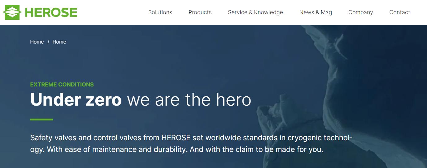 Pictures on Herose's official website