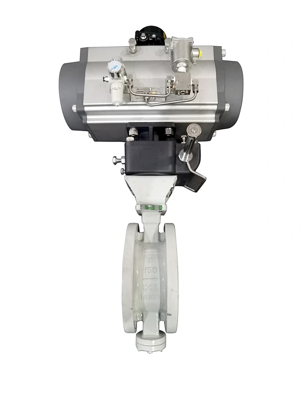 pneumatic butterfly valve actuator