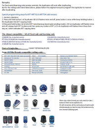 garage remote duplicate