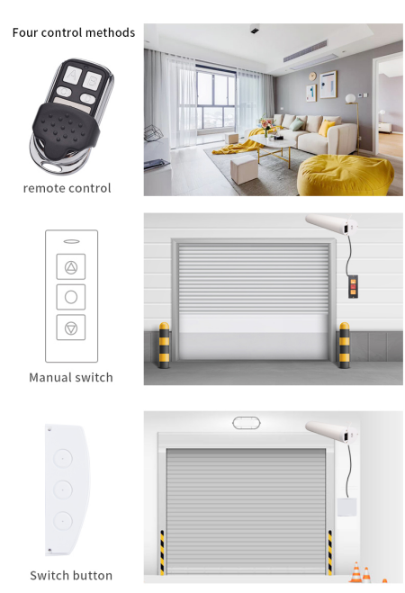 tubular rolling shutter controller