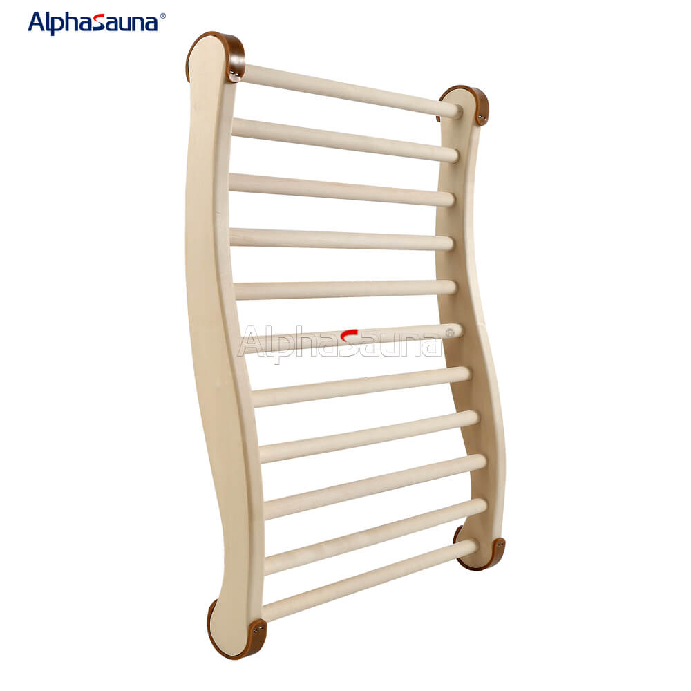 sauna backrest