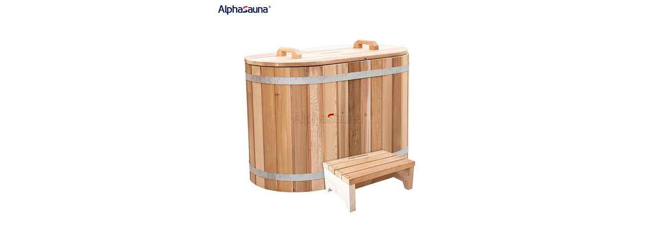 trough for ice bath