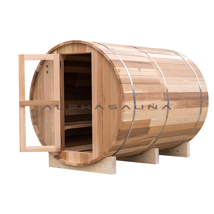 wood burning outdoor saunas