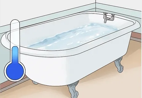 How cold does an ice bath need to be?