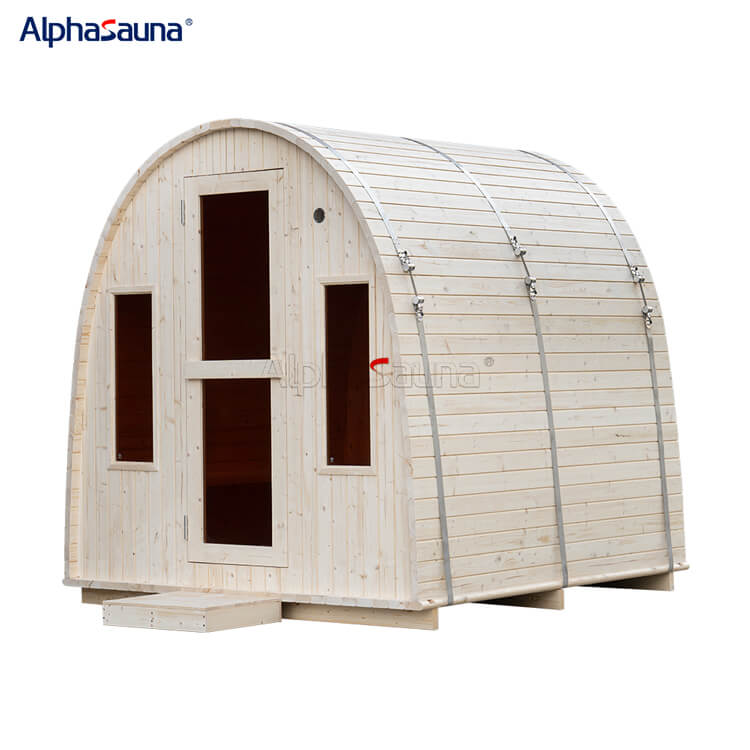 sauna room wooden