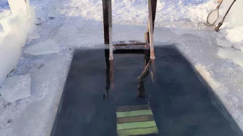 barrel ice bath