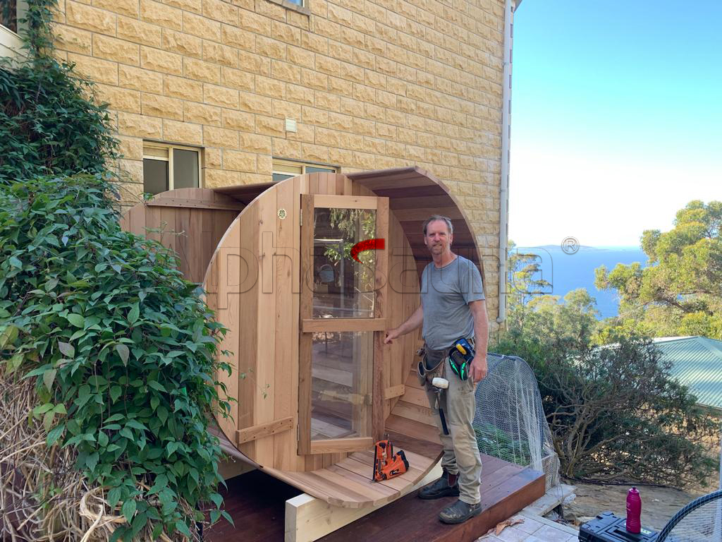 pre built sauna