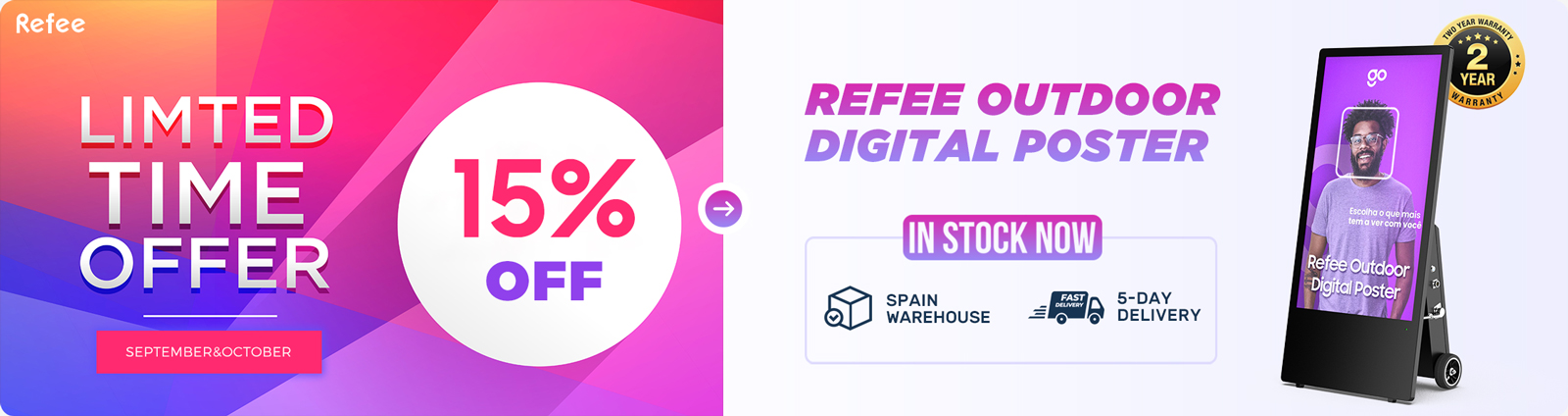 refee-movable-outdoor-android-4k-battery-powered-digital-a-board-digital-poster
