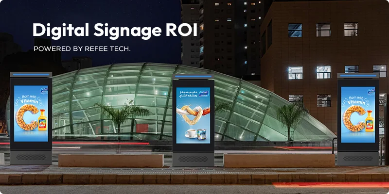 Digital-Signage-Commercial-Display-4K-Android-LCD-LED-Manufacturer-Refee-ROI
