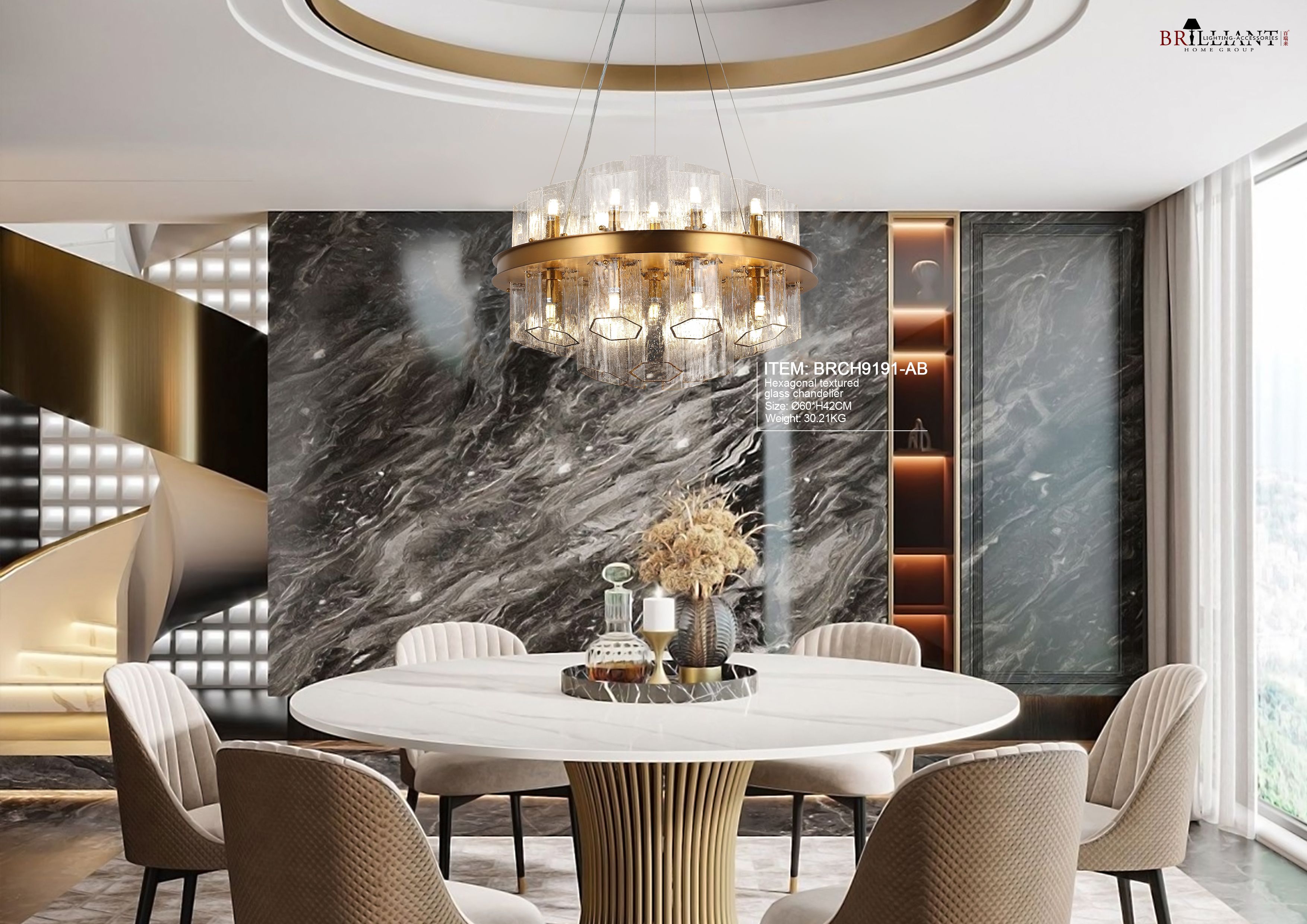 Crystal-like Glass Finish