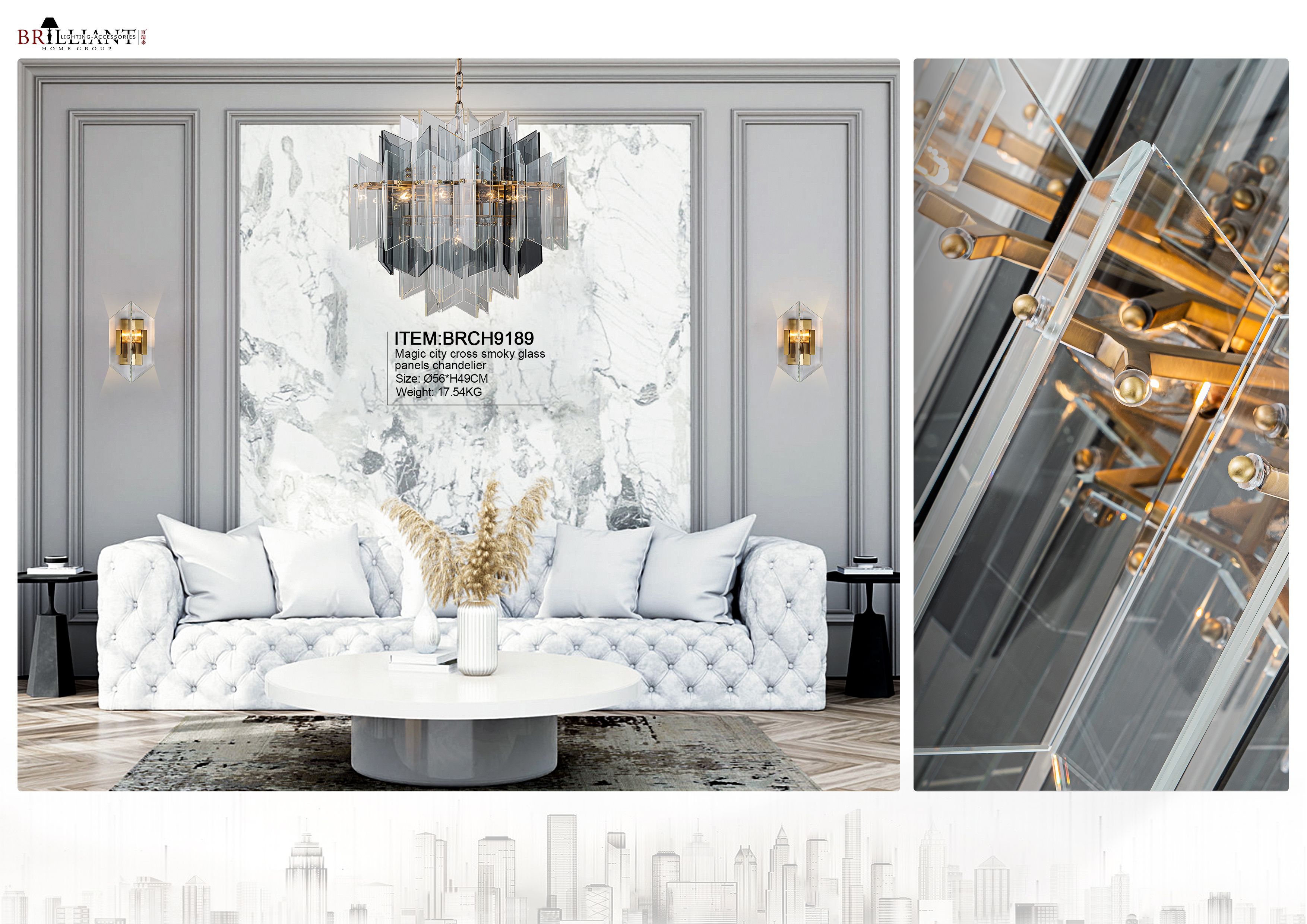 Contemporary wall lamps