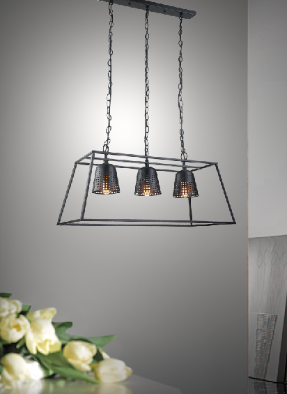 metal pendant light