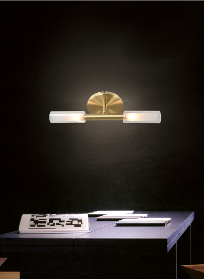 2 lights bedside wall lamp